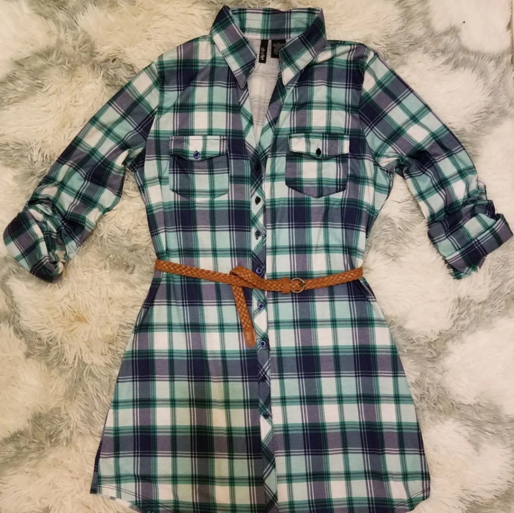 Plaid dress